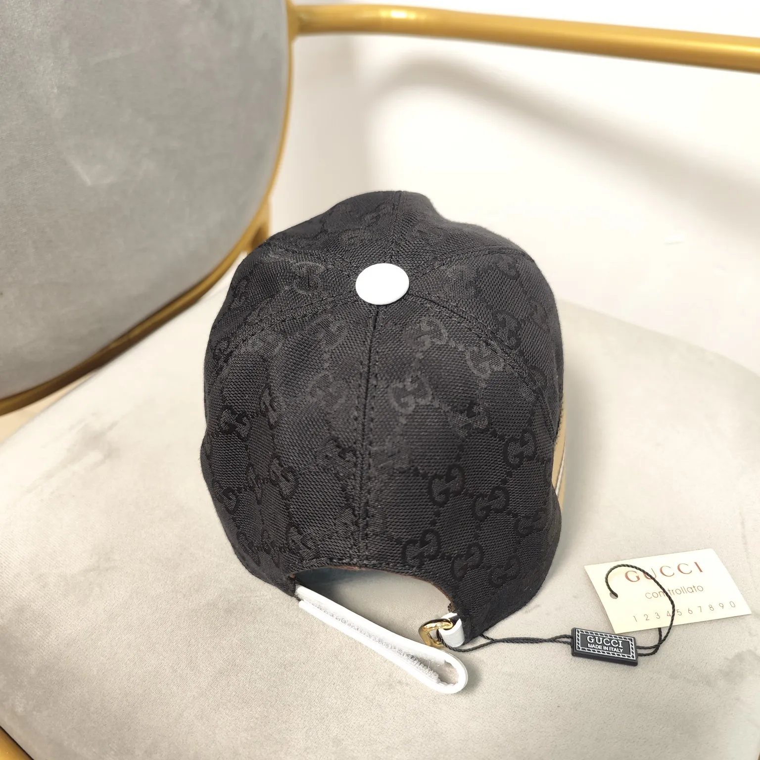 New style-GUCCI high version original single pair flower baseball cap