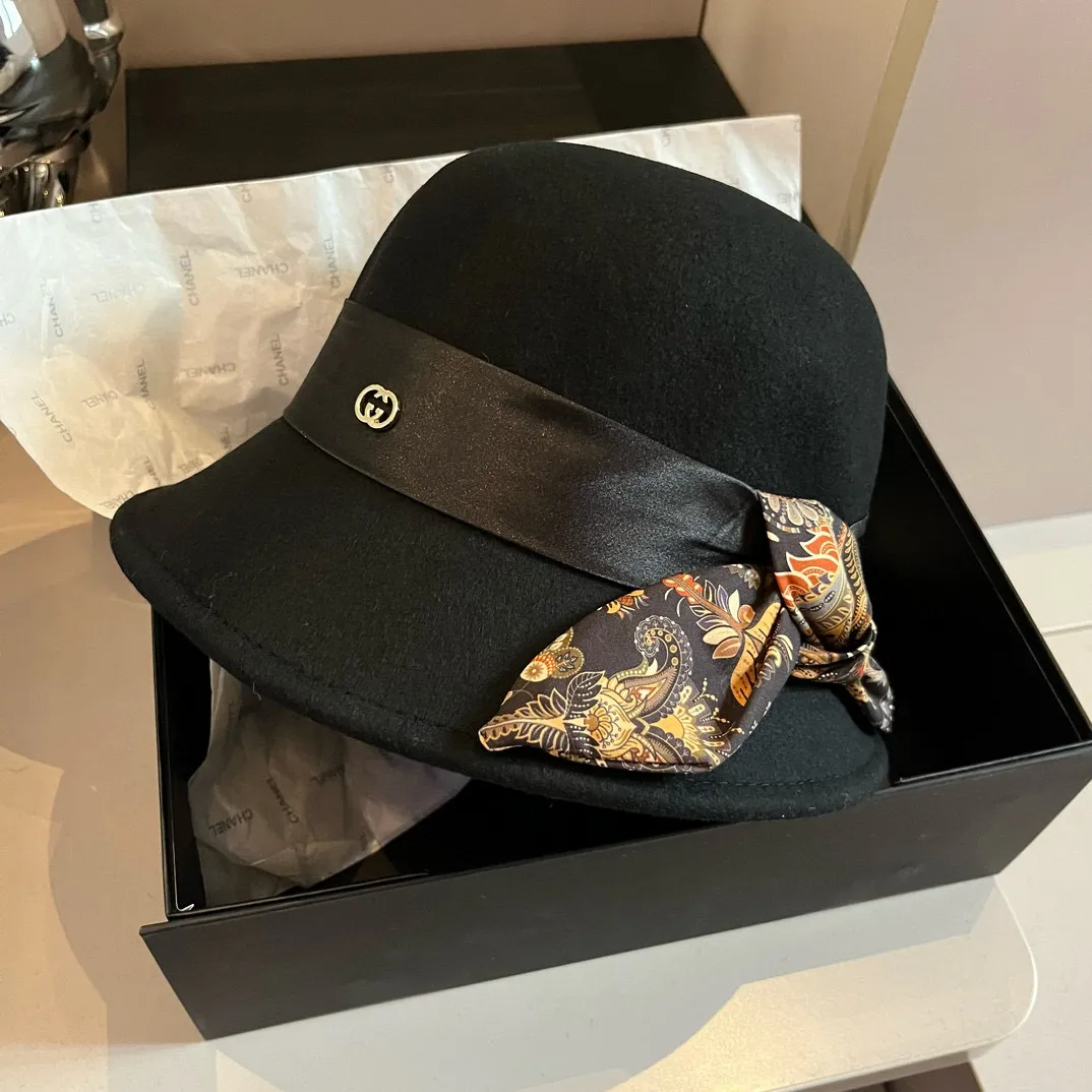 💰180¥ Gucci wool basin hat, super goddess style, advanced custom hat, 100% wool🦙% fabric, head circumference 57cm