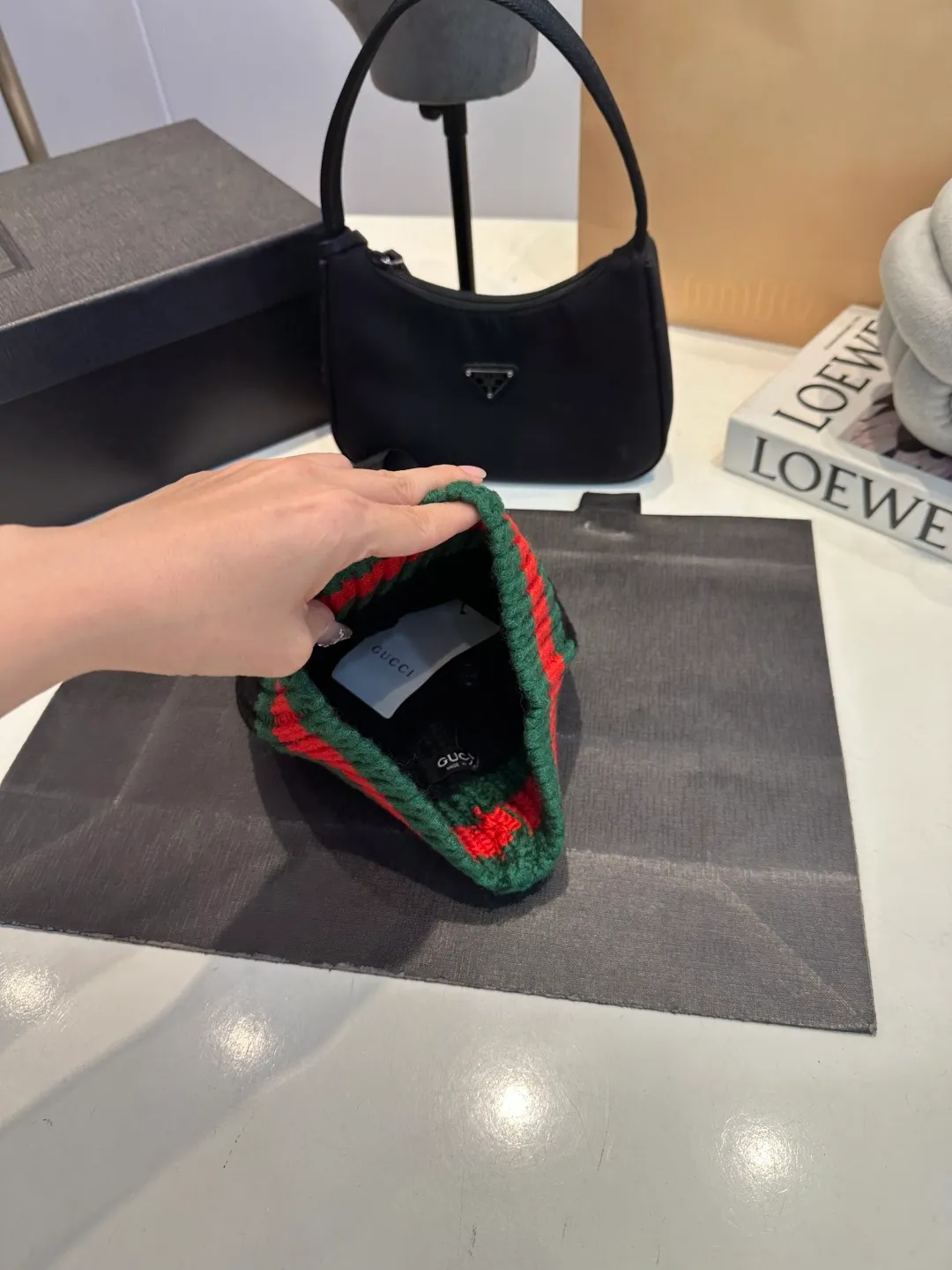 P56 Gucci knitted beanie, unisex