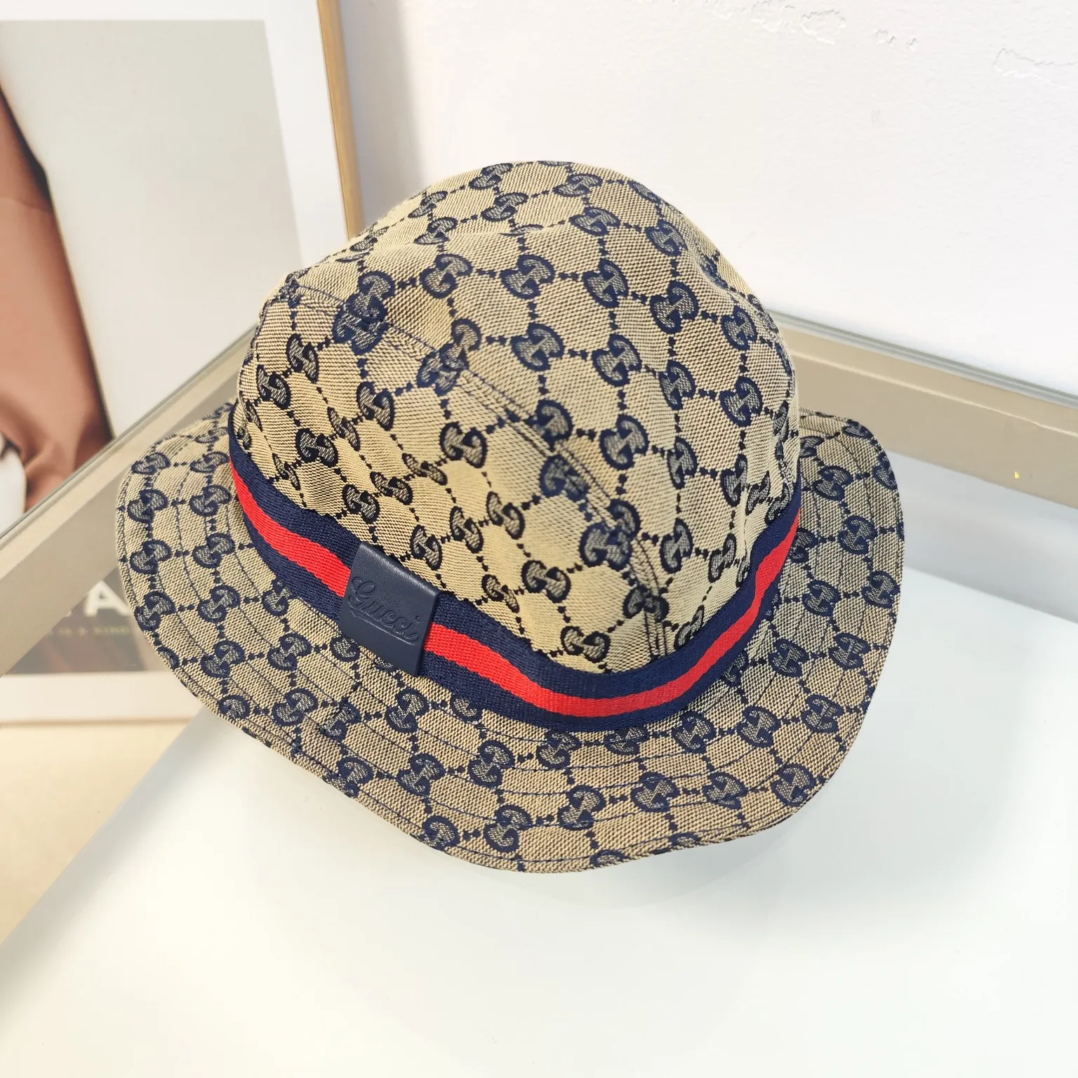 Gucci-Classic high version bucket hat