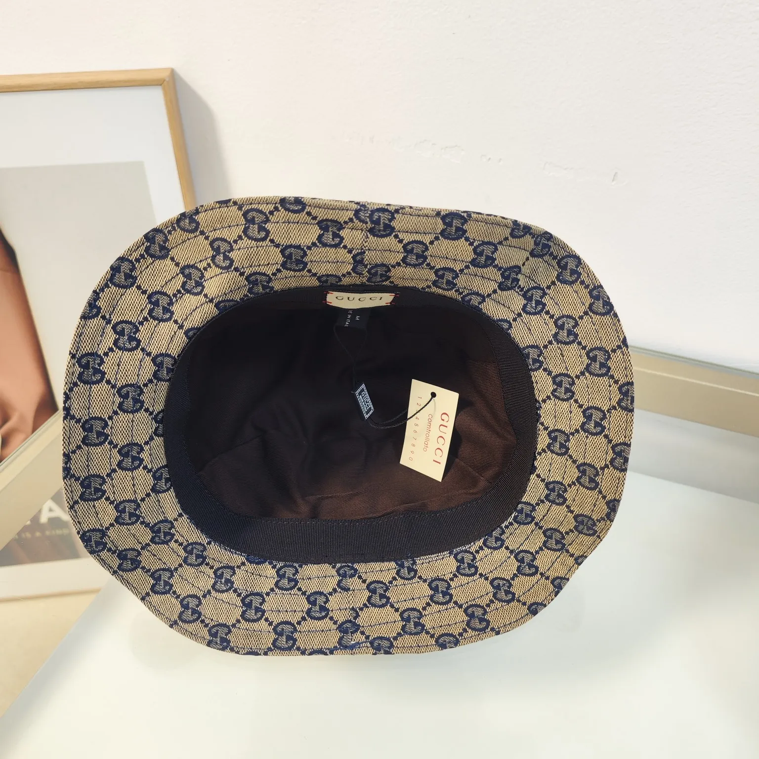 Gucci-Classic high version bucket hat