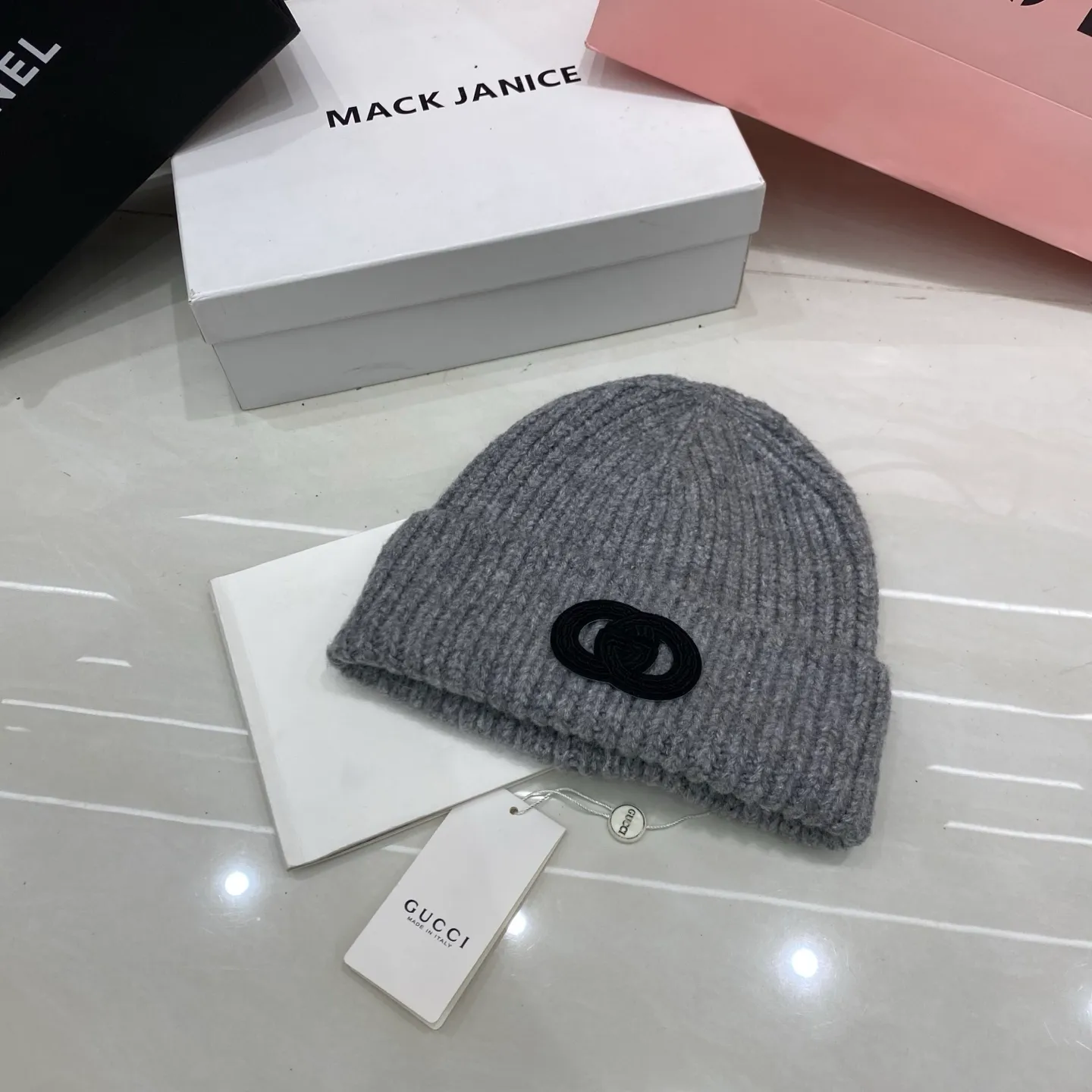 Gucci wool knit hat