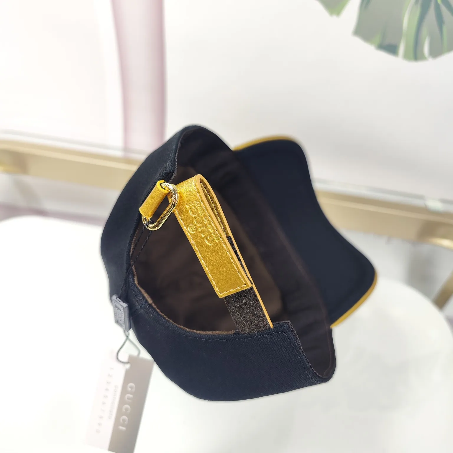 Batch 90, high quality, GUCCI co-branded NY high version original single embroidery🦋Butterfly official website same baseball cap