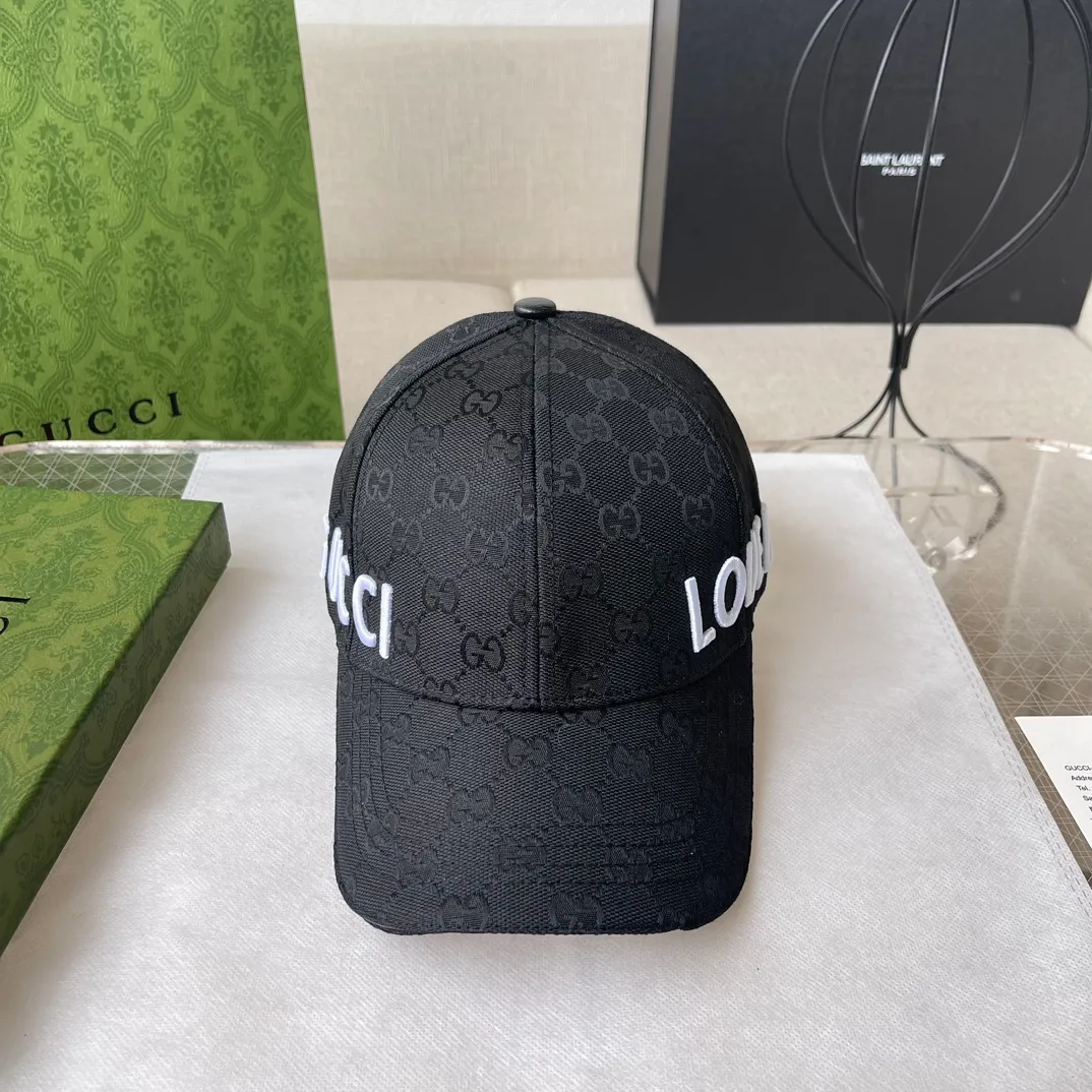 Special batch of 60 GUCCI 2023 new simple baseball caps, very trendy! Casual and sports style, classic production, super easy to match!