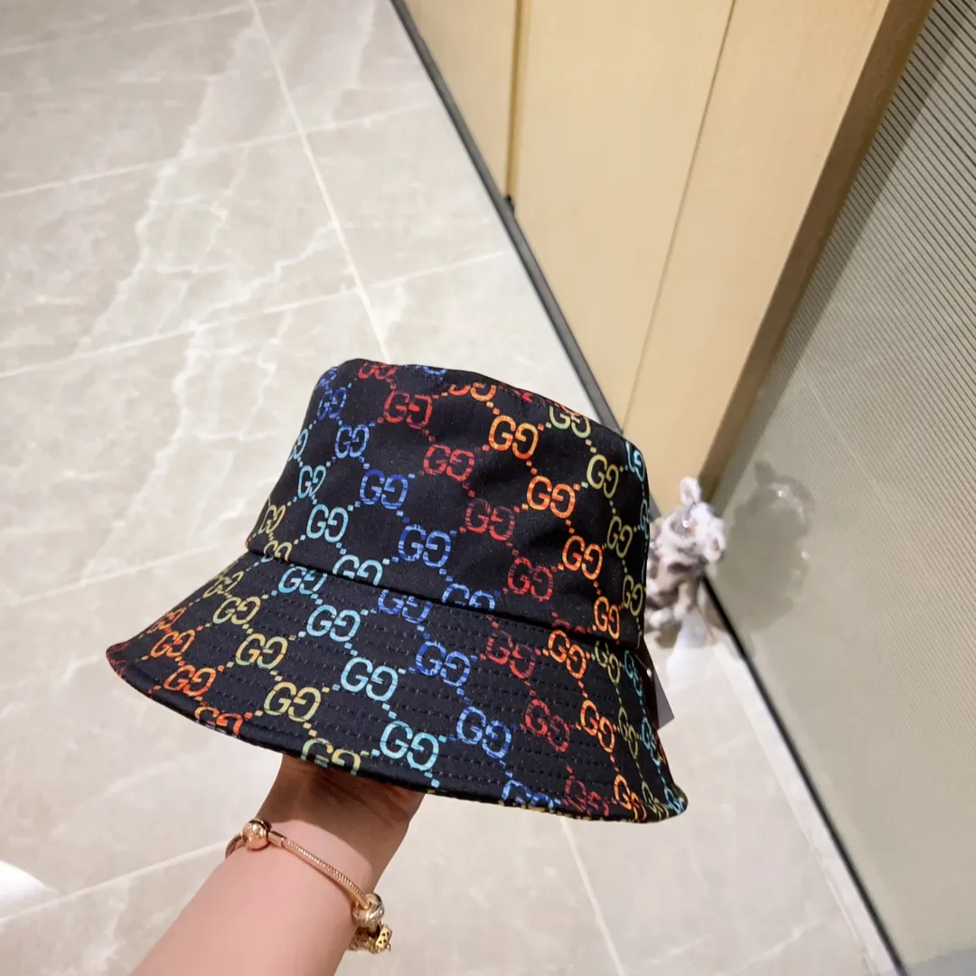 Special price P70💛 Comes with dust bag [GUCCI] 2023 counter new colorful men’s and women’s fisherman hats, big-name models shipped in large quantities ~ you can buy it with your eyes closed