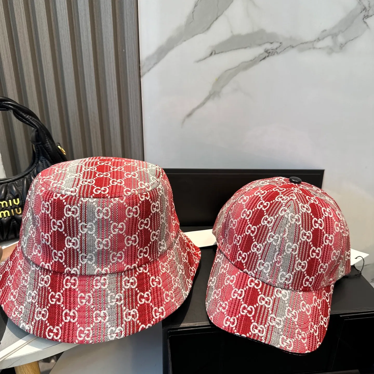 P66 GUCCI Gucci 2025 counter new jacquard baseball cap🧢very trendy! Casual and sports style, classic production, super easy to match! Look small