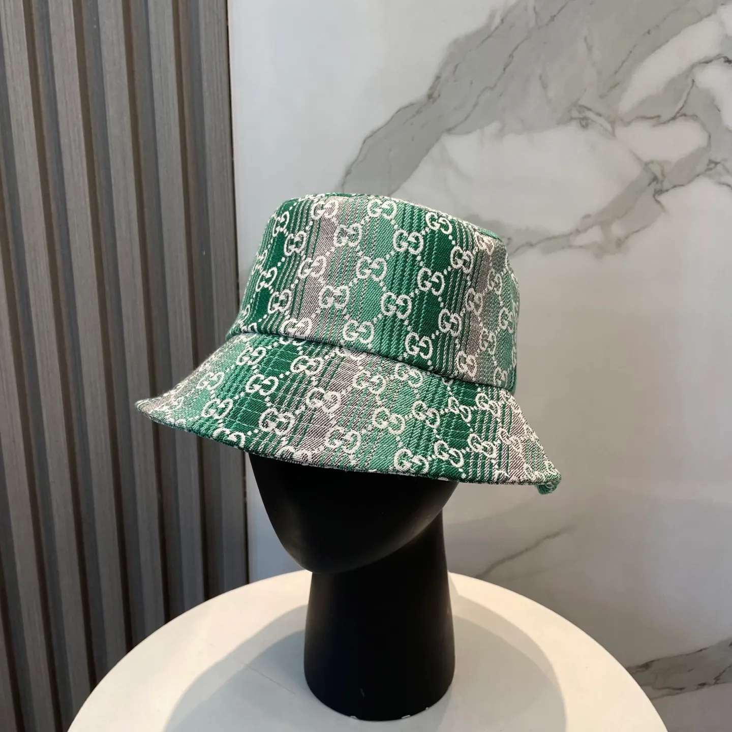 P60 GUCCI 2025 counter new jacquard fisherman hat, very trendy! Casual and sports style, classic production, super easy to match! Look small