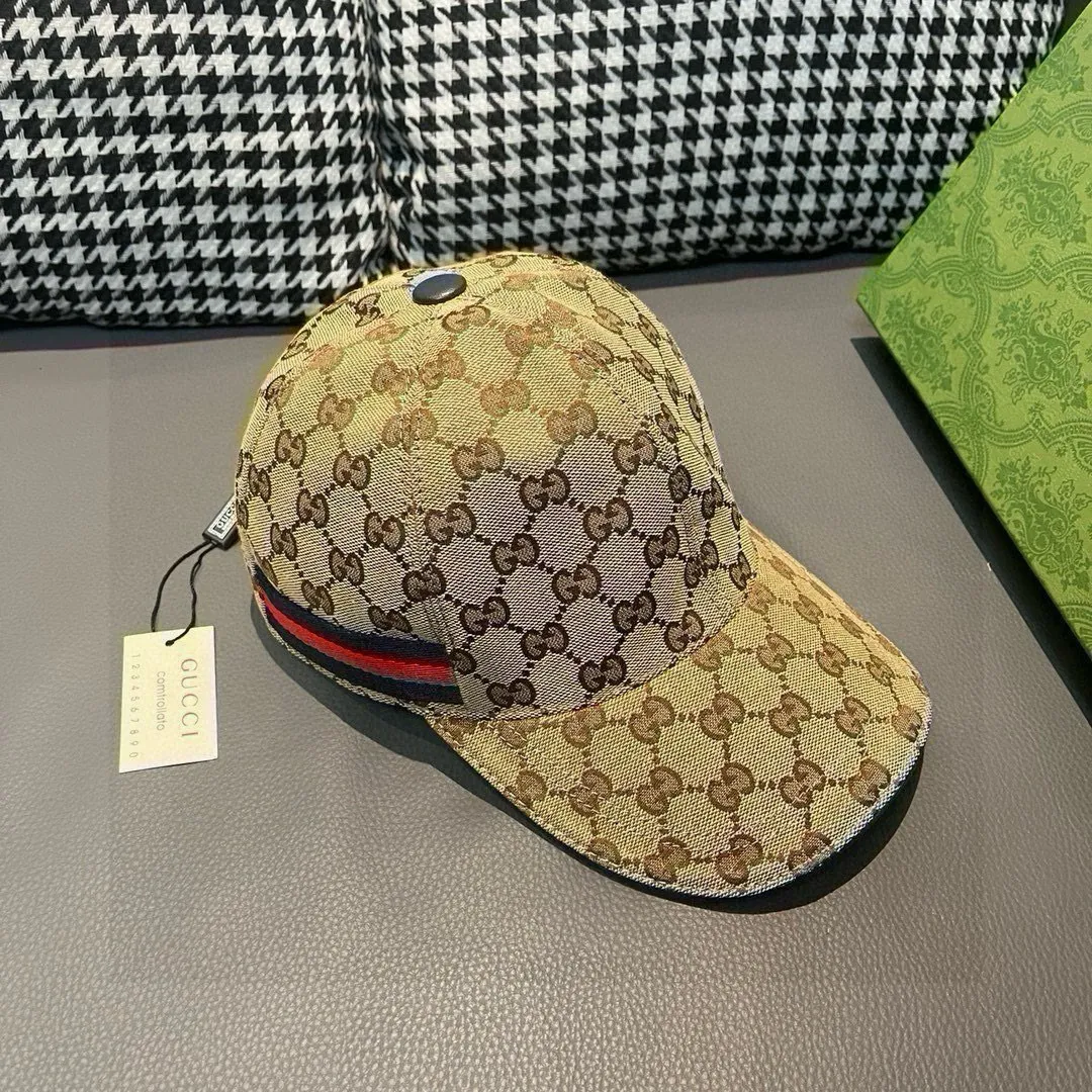 p90 ten thousand year old classic new color is shipped!   , Gucci (Gucci) classic original baseball cap 😍😍 1:1 mold opening and customization at the counter, the highest version, original canvas fabric + first layer of cowhide, light and breathable! Photographed in real life, suitable for men and women in all seasons, basic head circumference 56cm, adjustable patches.