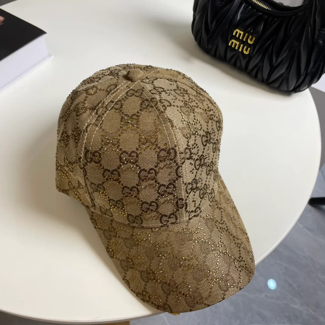 P90 🧢High version shipped from Gucci official website, full diamond logo baseball cap, very classic, popular retro beauty, usable in all seasons, a must-have when going out, very flattering