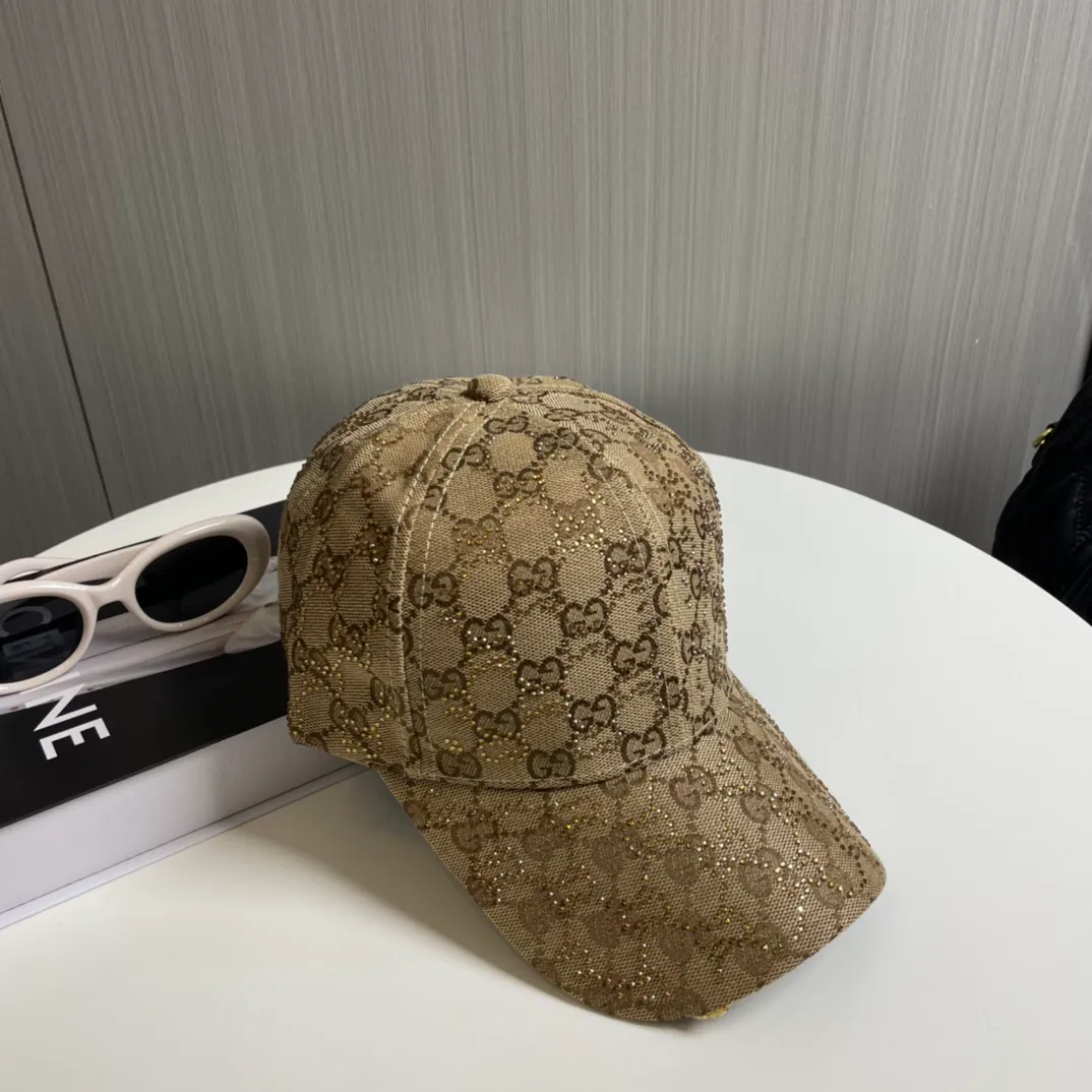 P90 🧢High version shipped from Gucci official website, full diamond logo baseball cap, very classic, popular retro beauty, usable in all seasons, a must-have when going out, very flattering