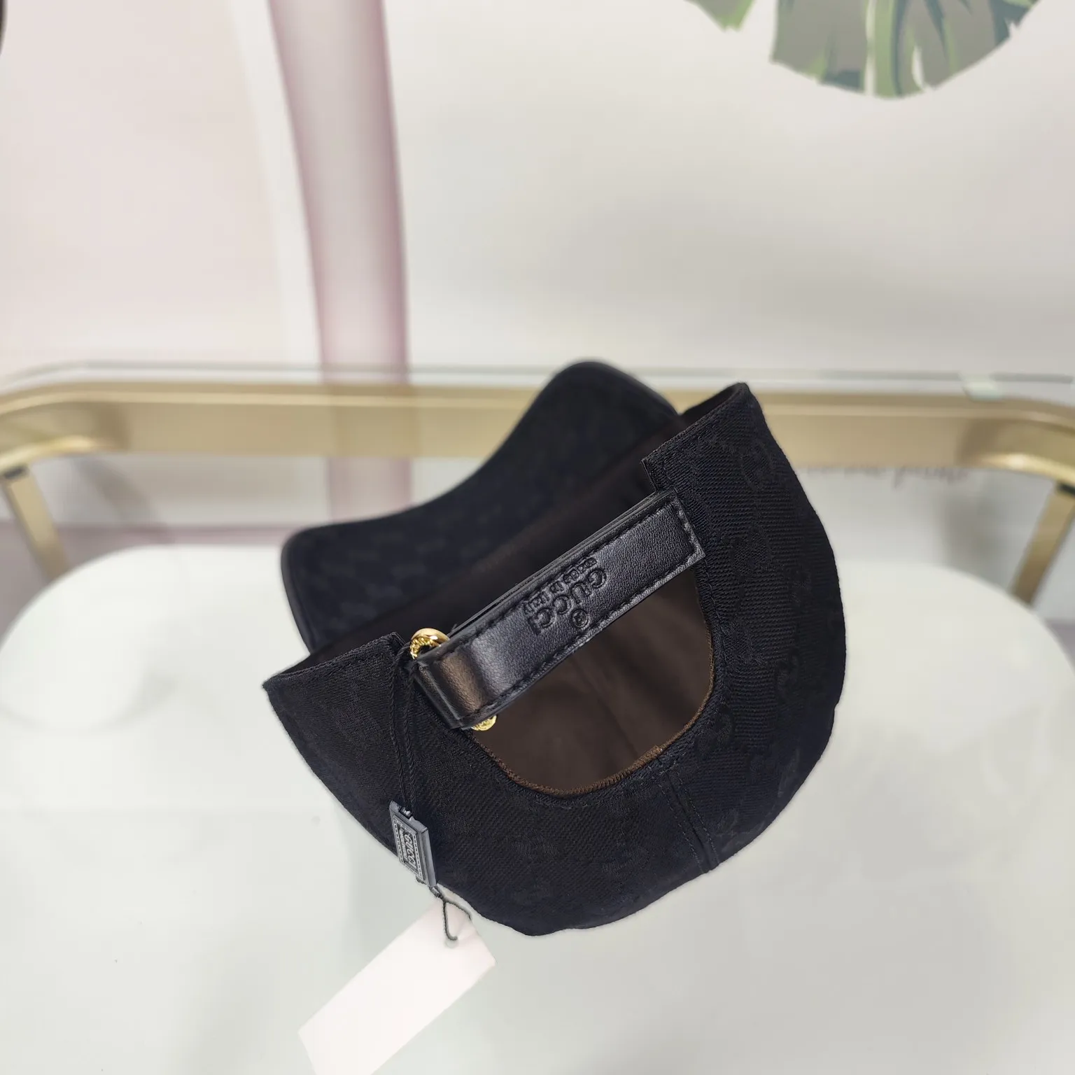 Batch 90 GUCCI--high version small letters embroidered official website same style baseball cap