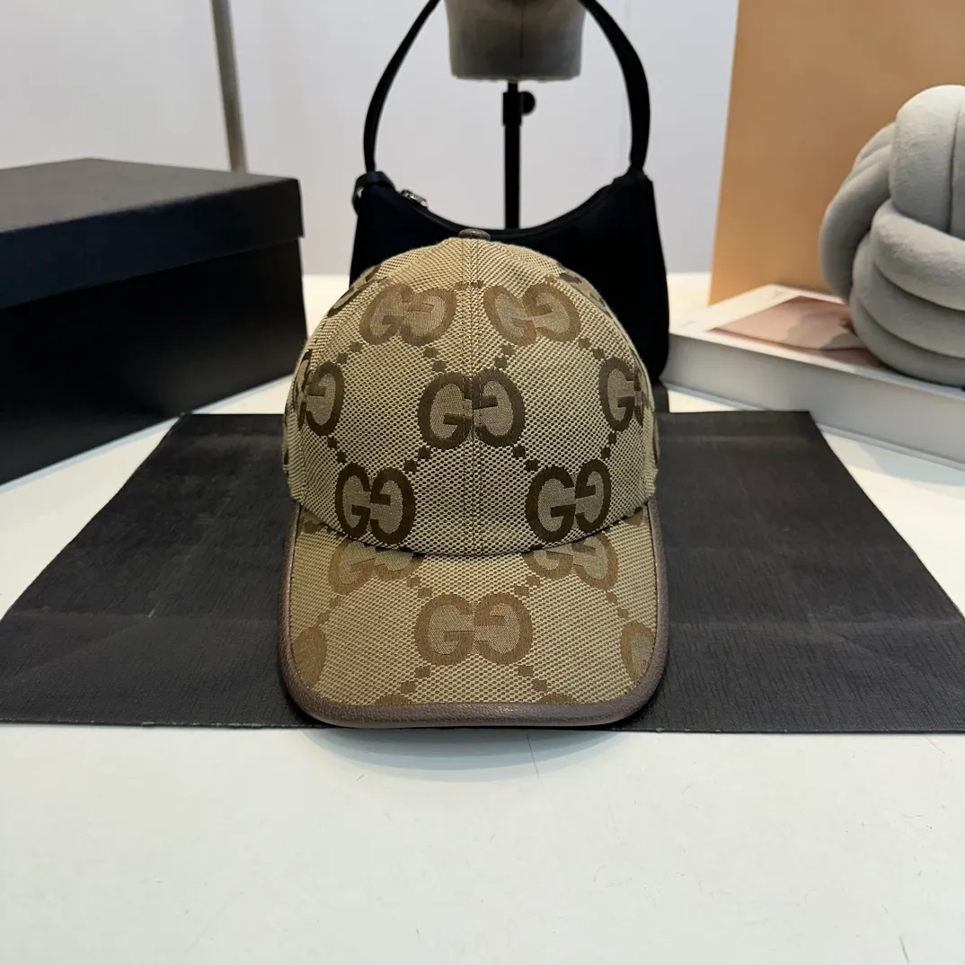 P240 Gucci Gucci classic presbyopic baseball cap 1:1 original replica, same style for men and women