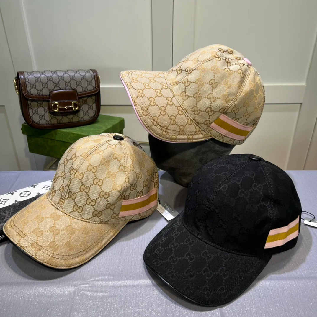 P80💰10,000-year-old classic model shipped! Gucci (Gucci) classic original baseball cap 😍😍Customized at the 1:1 counter mold, the highest version, original canvas + first layer of cowhide, pure cotton lining, light and breathable! Photographed in real life, suitable for men and women in all seasons, basic head circumference 56cm, adjustable patches.