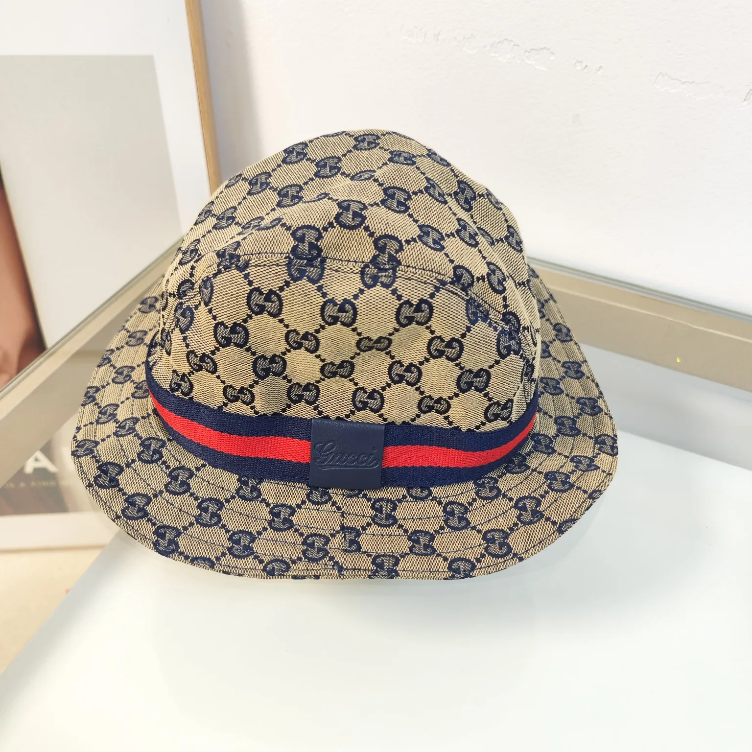 Gucci-Classic high version bucket hat