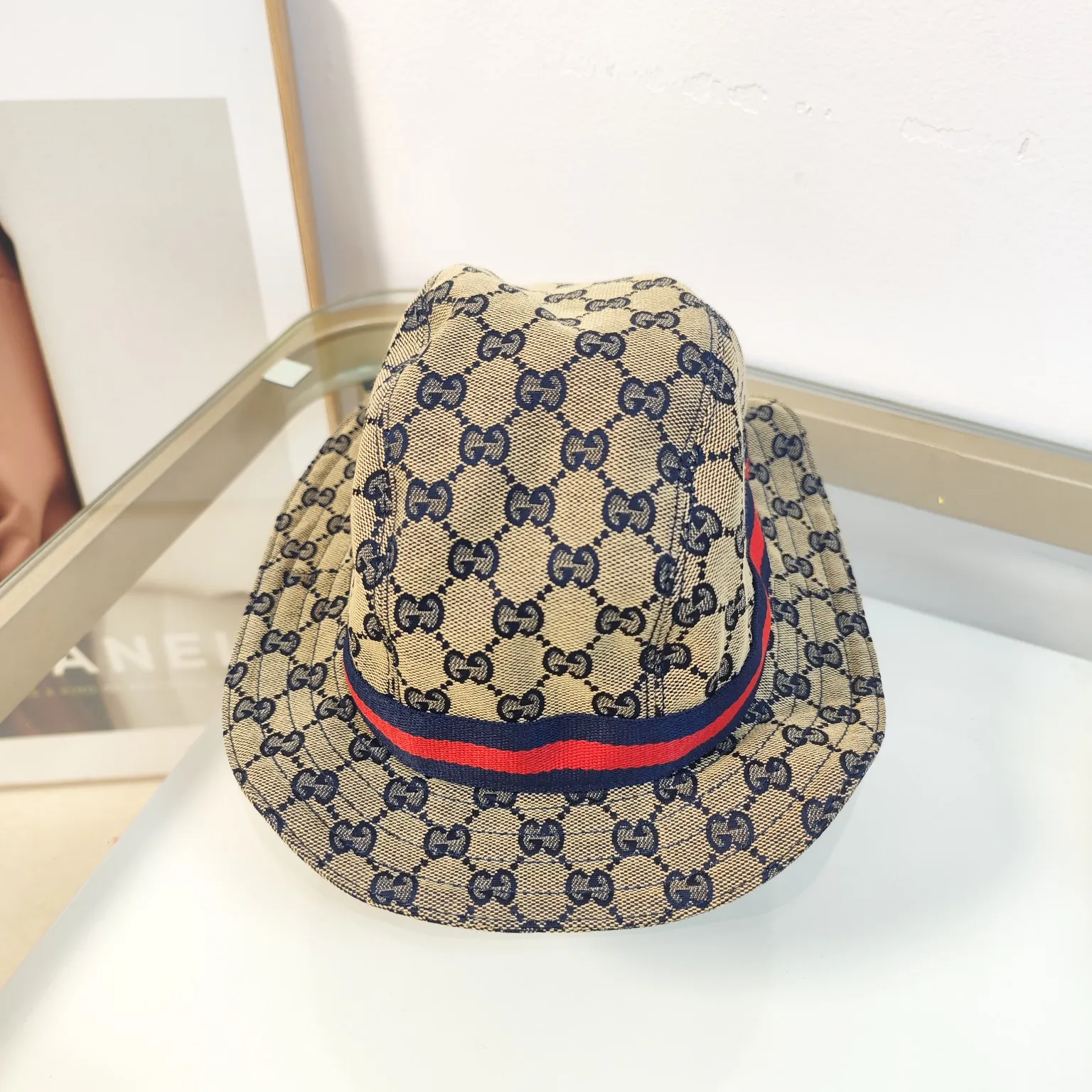 Gucci-Classic high version bucket hat