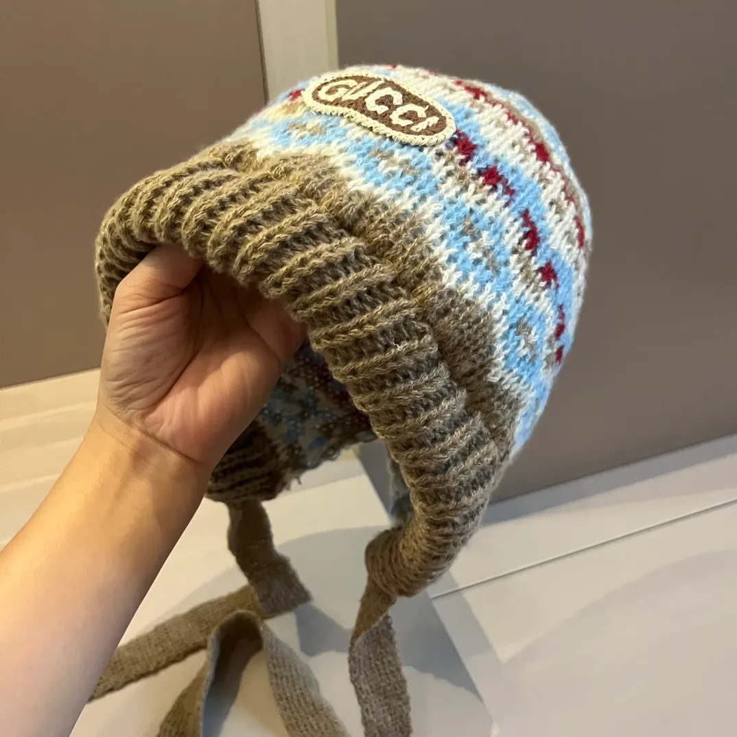 💰90¥ Gucci new knitted ear hat
