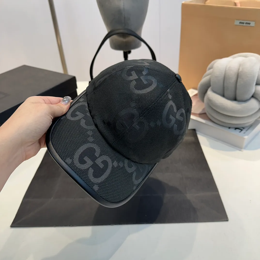 P240 Gucci Gucci classic presbyopic baseball cap 1:1 original replica, same style for men and women