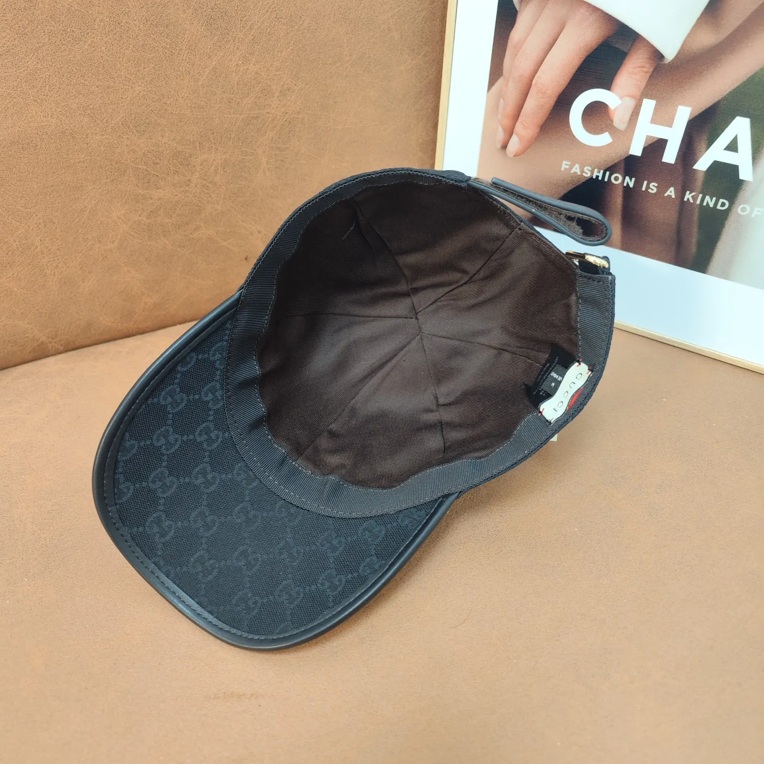 Gucci--high version web baseball cap