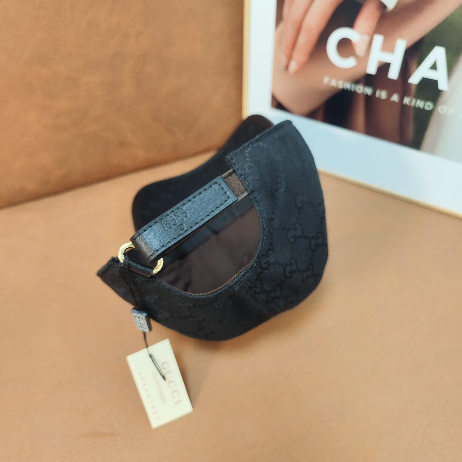 Gucci--high version web baseball cap