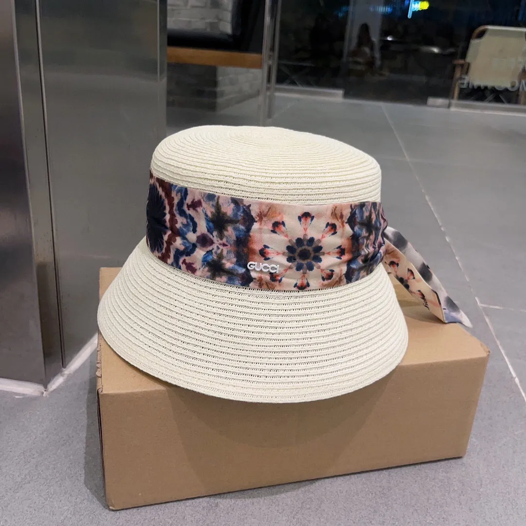 💰130¥ Gucci new style hat, straw hat, lady style, head circumference 57cm