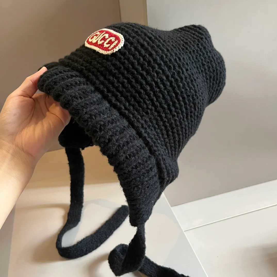 💰90¥ Gucci new knitted cold hat ear protection hat
