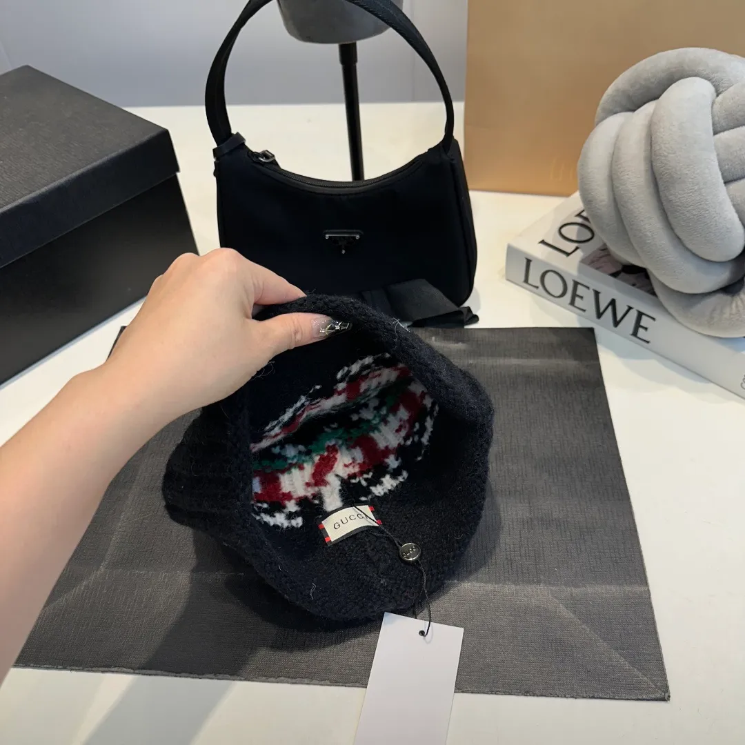 P60 Gucci knitted beanie, unisex