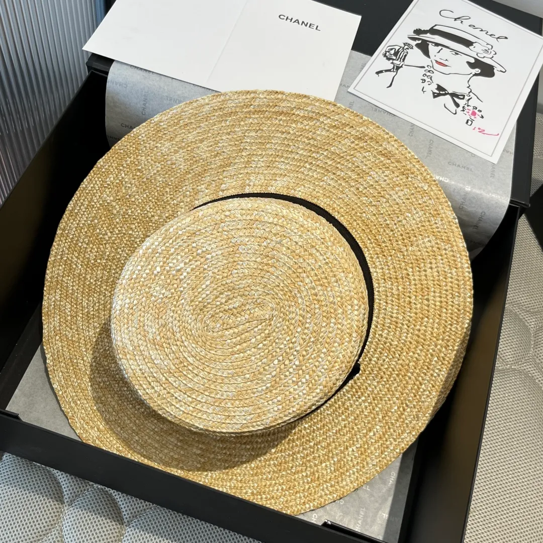 💰160¥ Gucci flat-top straw hat. Advanced customization