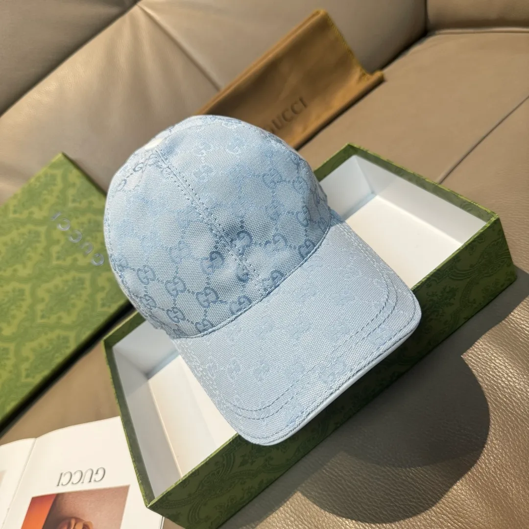 p90 A classic for thousands of years! The popular Morandi color series is now available!   , Gucci (Gucci) classic original baseball cap 😍😍 1:1 mold opening and customization at the counter, the highest version, original canvas fabric + first layer of cowhide, light and breathable! Photographed in real life, suitable for men and women in all seasons, basic head circumference 56cm, adjustable patches.
