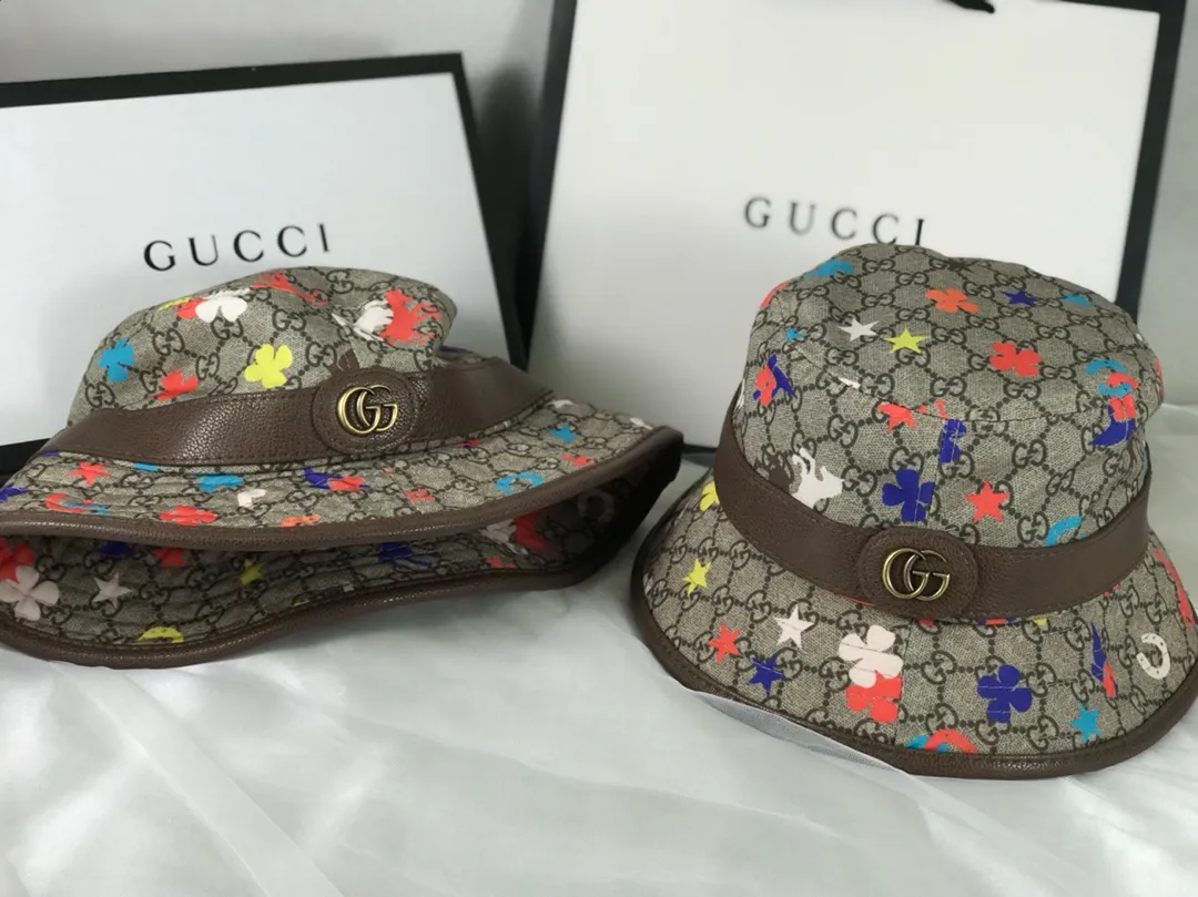 Gucci Gucci’s latest bucket hat💛💙♥️
