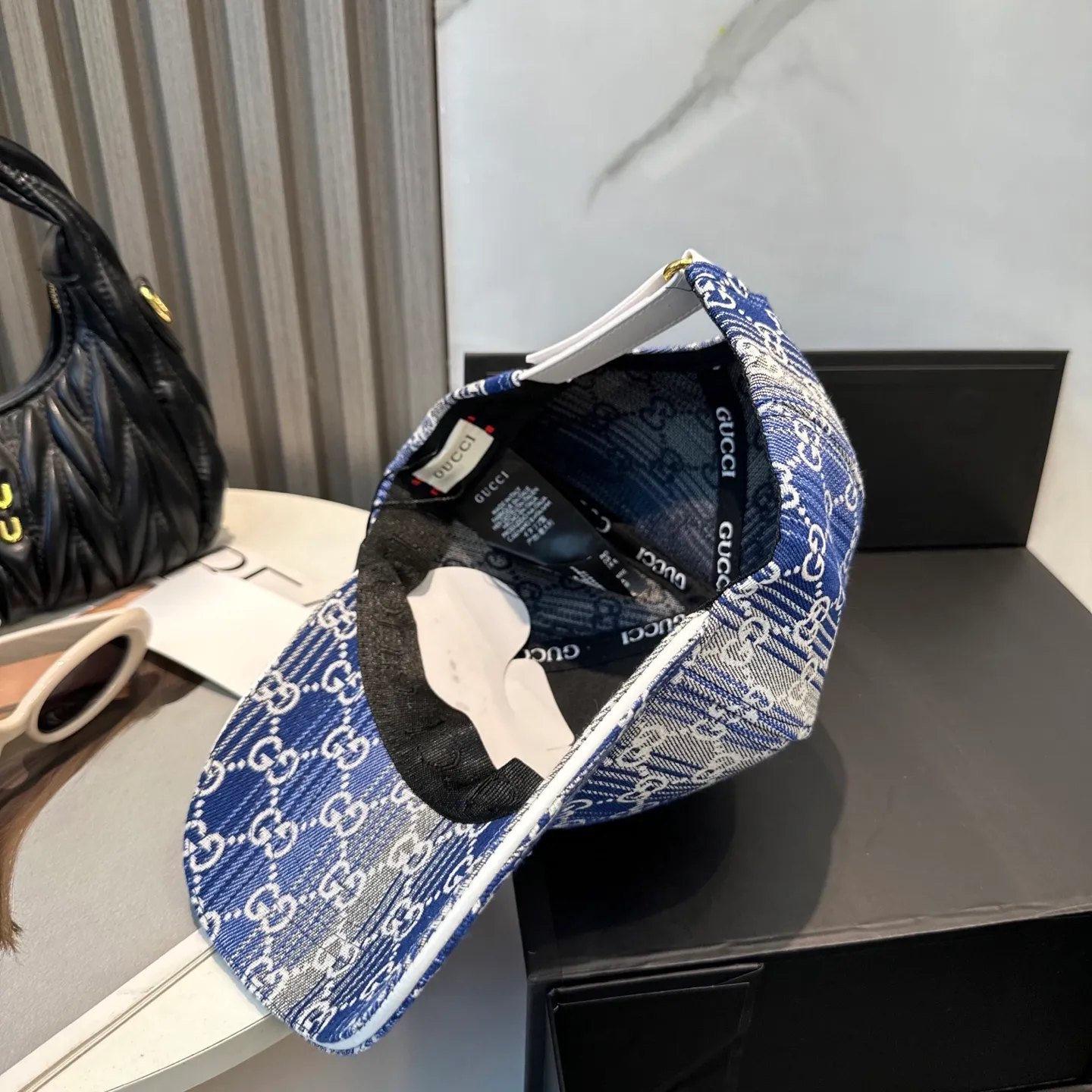 P60 GUCCI Gucci 2025 counter new jacquard baseball cap 🧢 very trendy! Casual and sports style, classic production, super easy to match! Look small