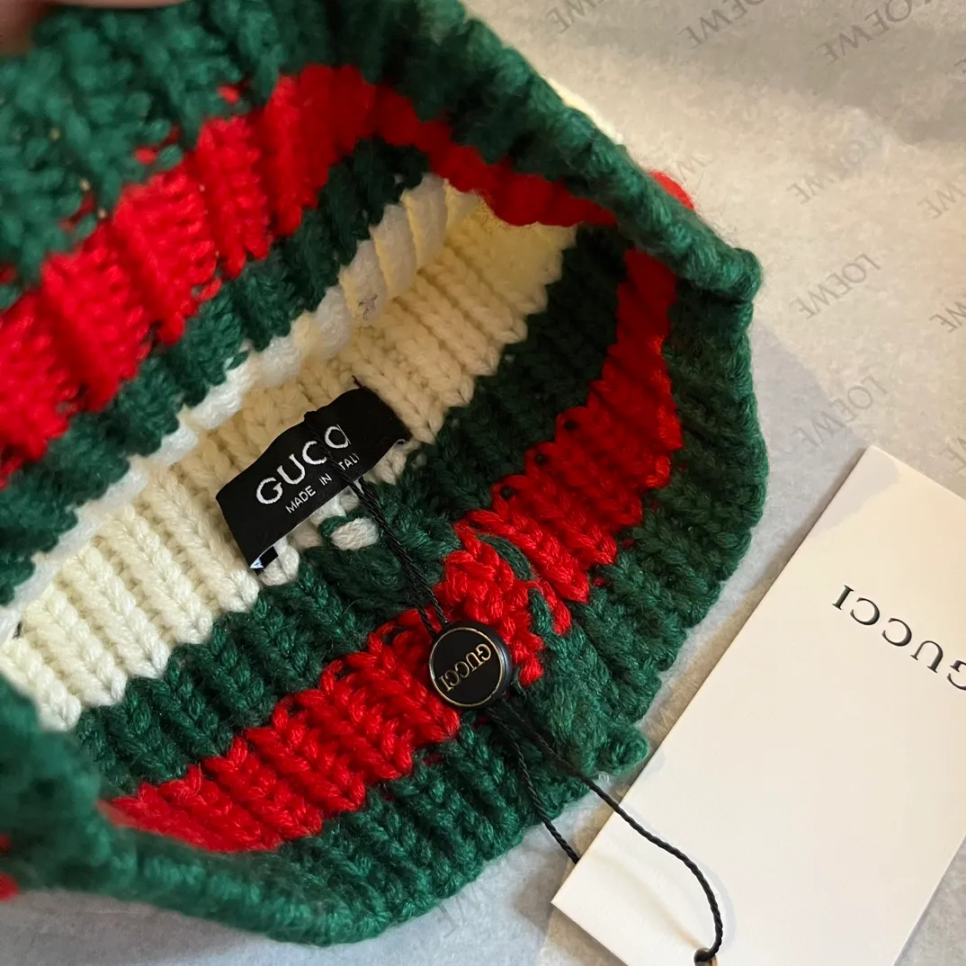 💰90¥ Gucci men’s wool knitted hat, official style