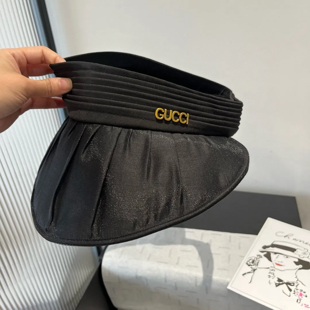 💰110¥ Gucci new shell hat, empty top sun hat, foldable, easy to carry when traveling