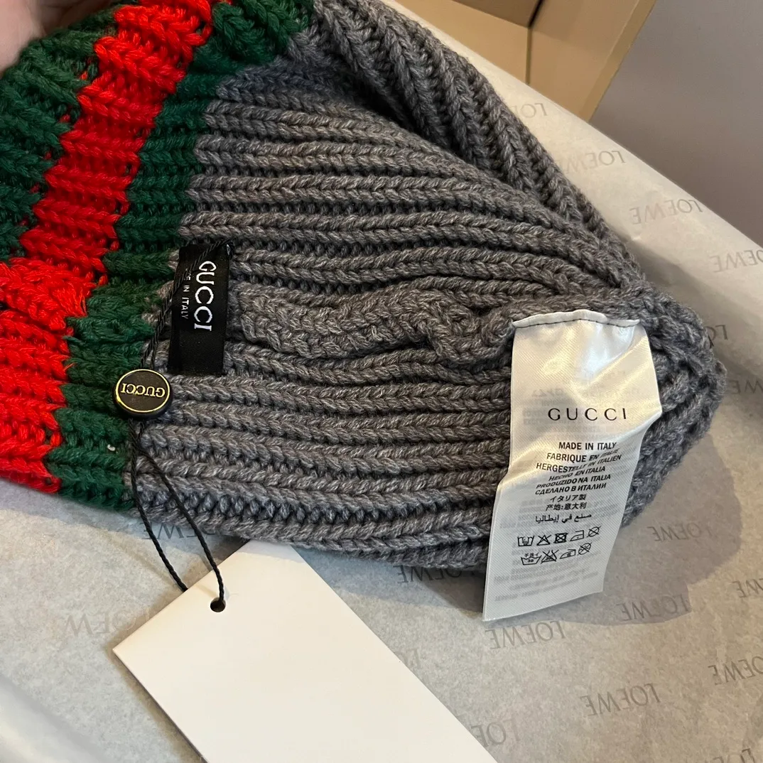 💰90¥ Gucci men’s wool knitted hat, official style