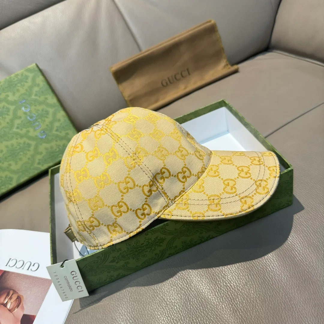 p90 A classic for thousands of years! The popular Morandi color series is now available!   , Gucci (Gucci) classic original baseball cap 😍😍 1:1 mold opening and customization at the counter, the highest version, original canvas fabric + first layer of cowhide, light and breathable! Photographed in real life, suitable for men and women in all seasons, basic head circumference 56cm, adjustable patches.