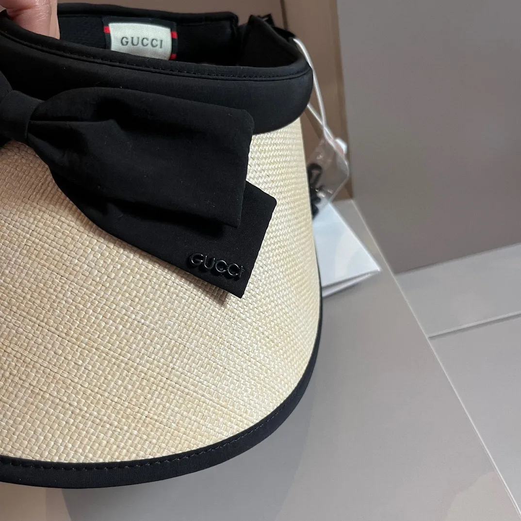💰90¥ Gucci sun headband, straw sun hat