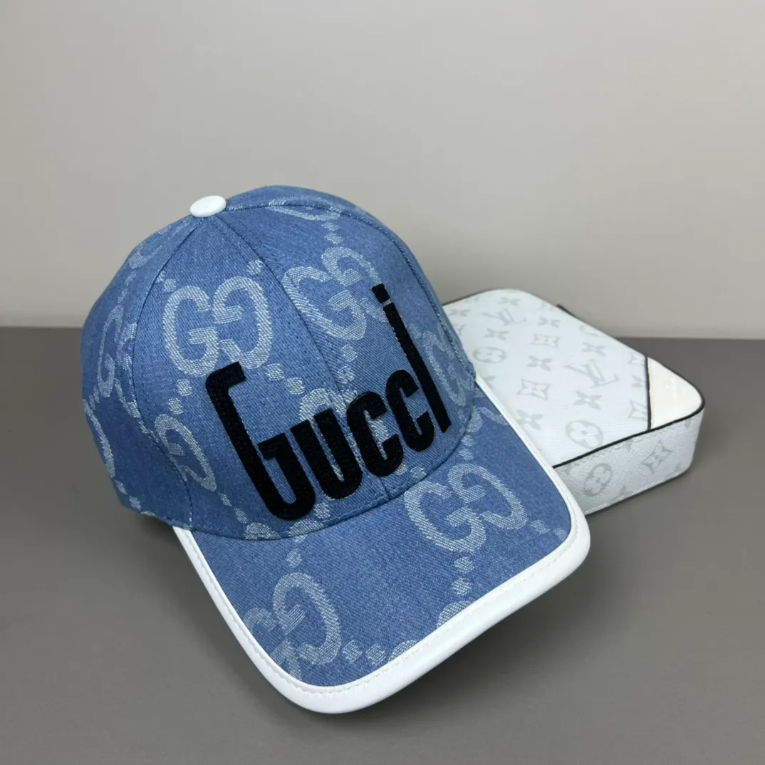 P50💰Gucci Baseball Cap♥️GUCCI🧢Official website new product, baseball cap, original quality, hot arrival 🔥🎩 The craftsmanship is very exquisite, high-end and classy! Low-key luxury, easy to carry! Running volume!