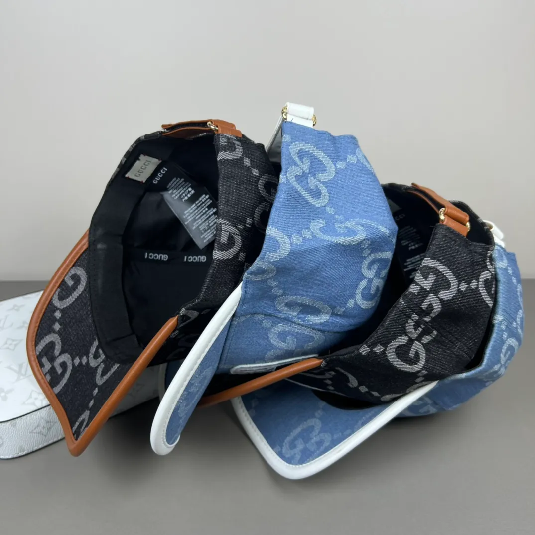 P50💰Gucci Baseball Cap♥️GUCCI🧢Official website new product, baseball cap, original quality, hot arrival 🔥🎩 The craftsmanship is very exquisite, high-end and classy! Low-key luxury, easy to carry! Running volume!