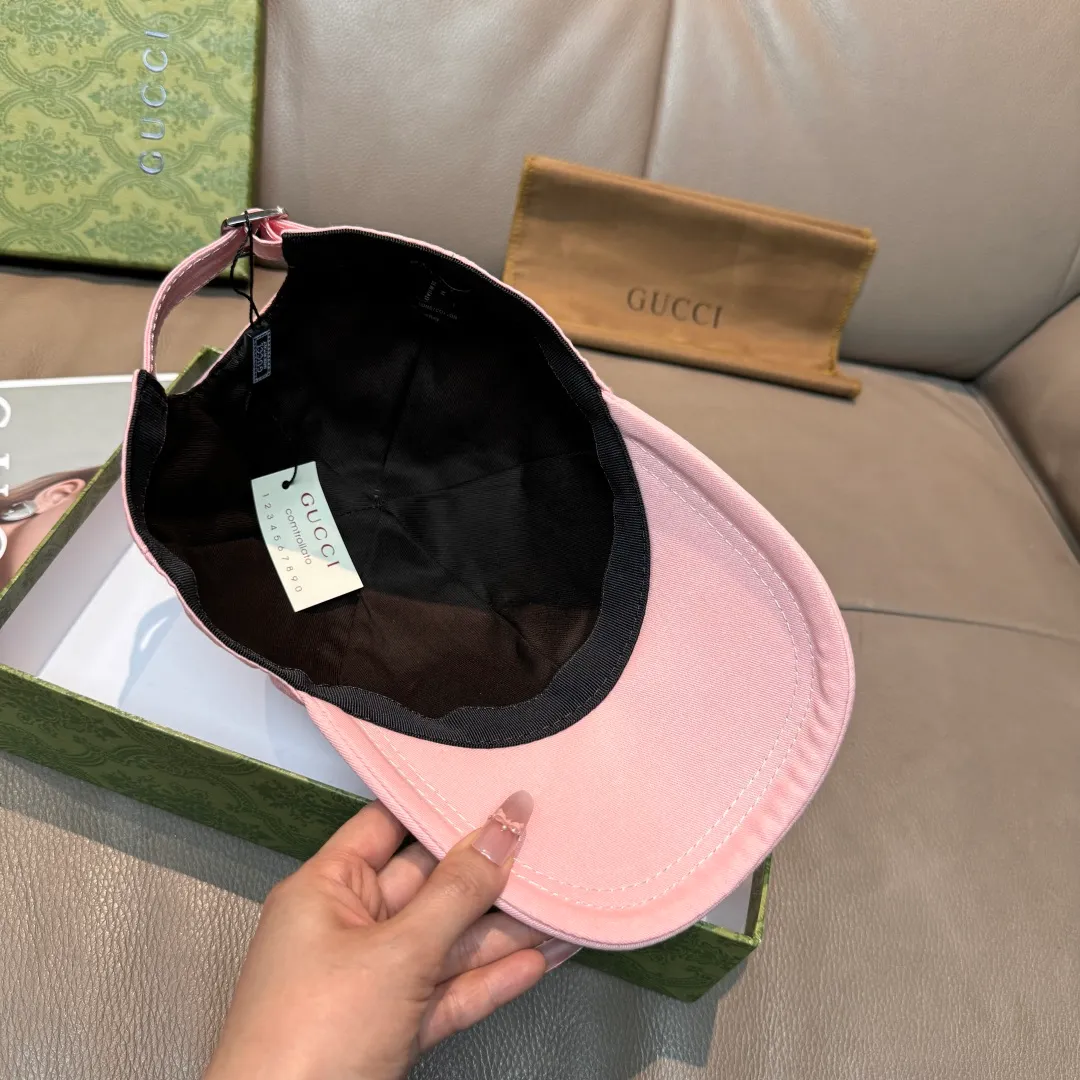 P90, new original baseball cap from GUCCI Gucci counter, 1:1 mold customization, three-dimensional embroidery, exquisite and flawless! 100% pure cotton fabric, original factory quality, exclusive physical photography.