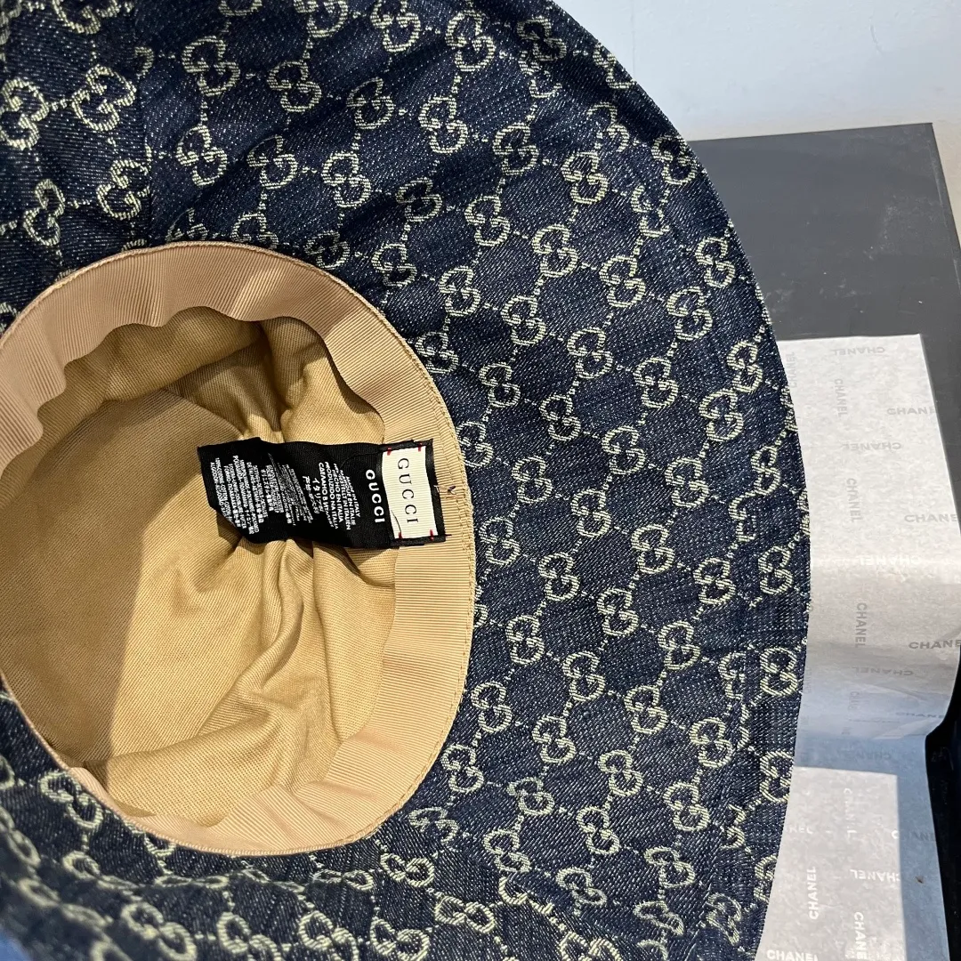 💰90 Gucci classic presbyopic fisherman hat, unisex, head circumference 57cm