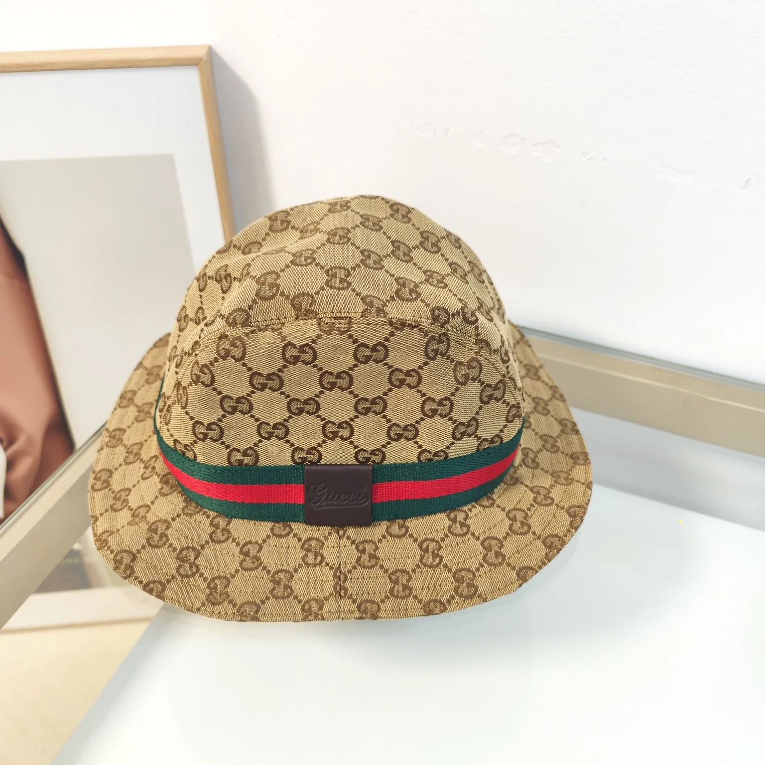 Gucci-Classic high version bucket hat