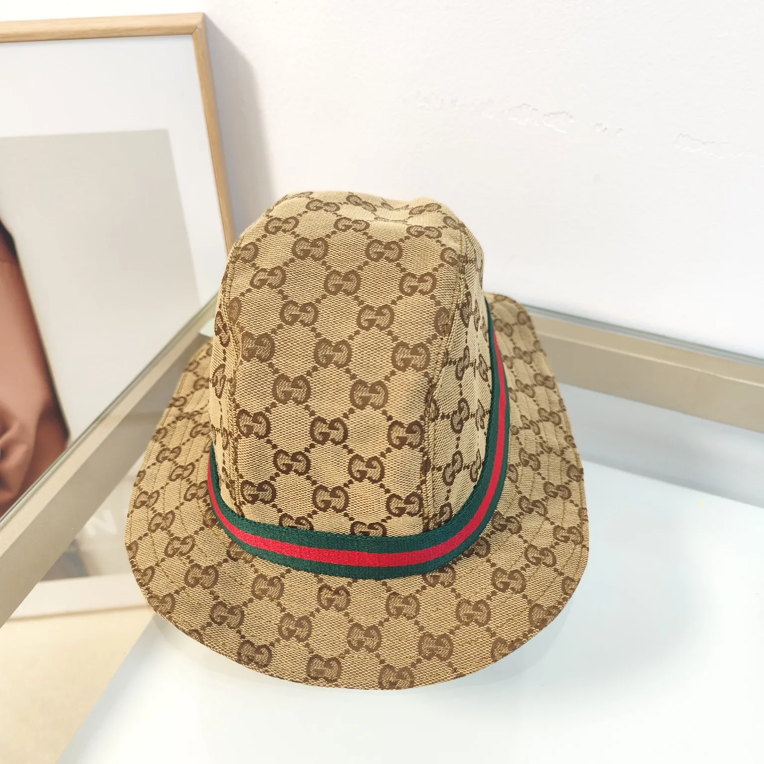 Gucci-Classic high version bucket hat