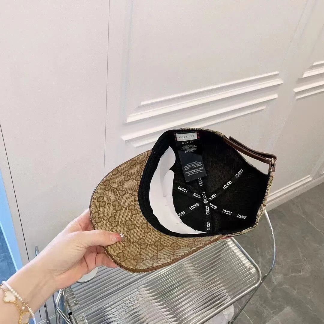 Special batch of 60 Gucci medium and old flower baseball caps, classic double G old flower, versatile, casual and timeless, head circumference 56-58 adjustable