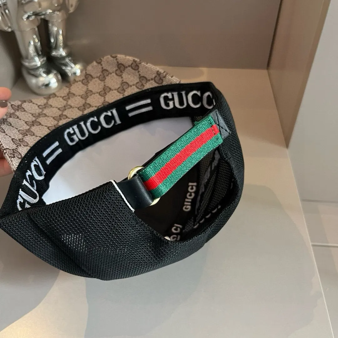 💰60¥ Gucci Gucci mesh baseball cap, unisex, casual running style
