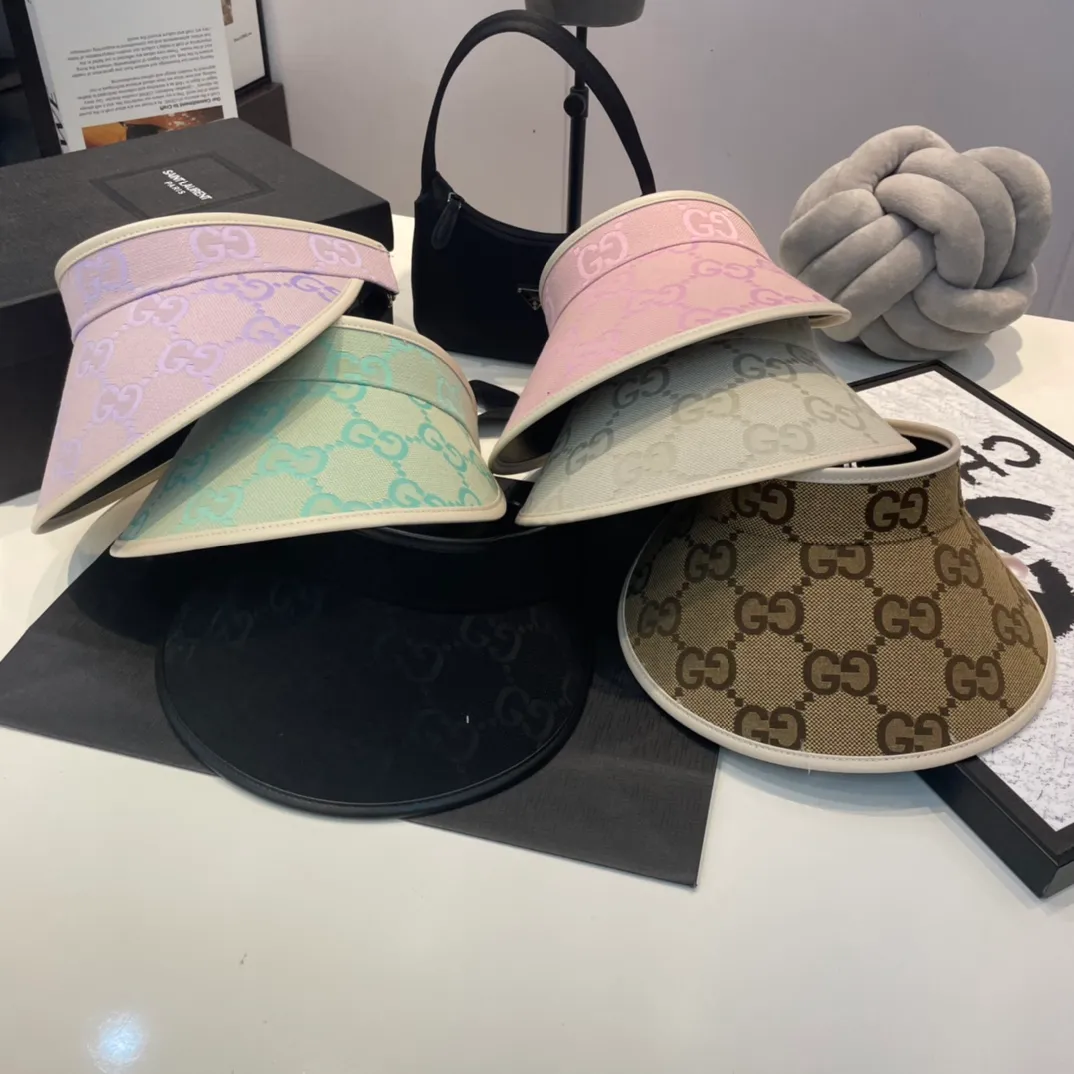 P52 GUCCI🌟 Gucci’s new hairpin hat, presbyopic series, super fashionable! Vinyl sunscreen is a must-have in summer