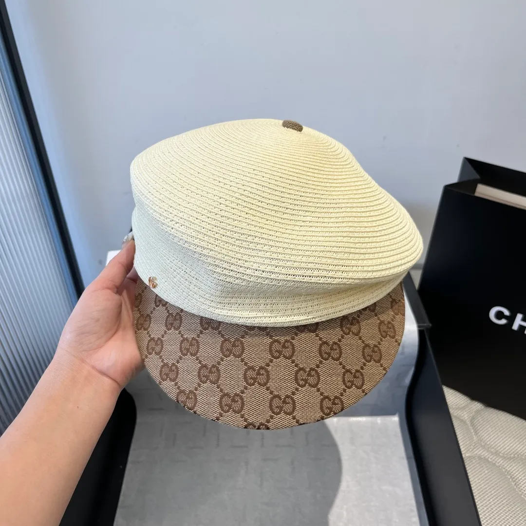 💰140¥ Gucci military cap, knight hat, head circumference 58cm