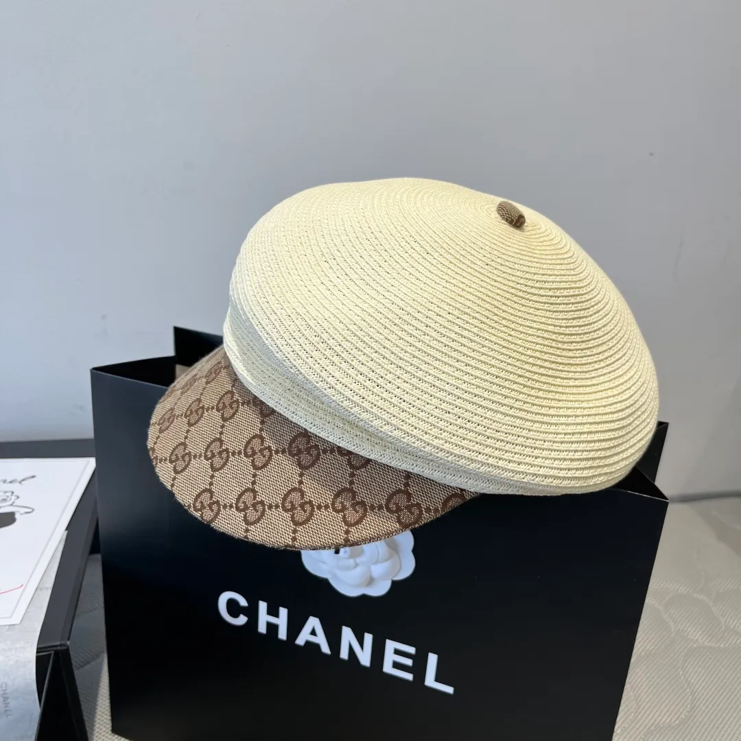 💰140¥ Gucci military cap, knight hat, head circumference 58cm
