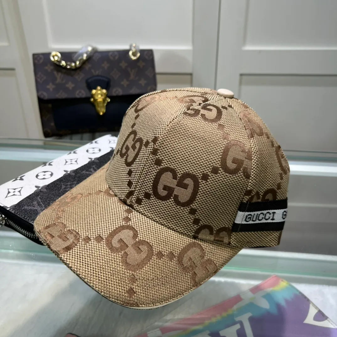 New on P46 ꫛꫀꪝ ❥——❤2024 GUCCI new baseball cap purchasing version! Fashion trend, high-end workmanship! Extraordinary quality, please see actual photos for details