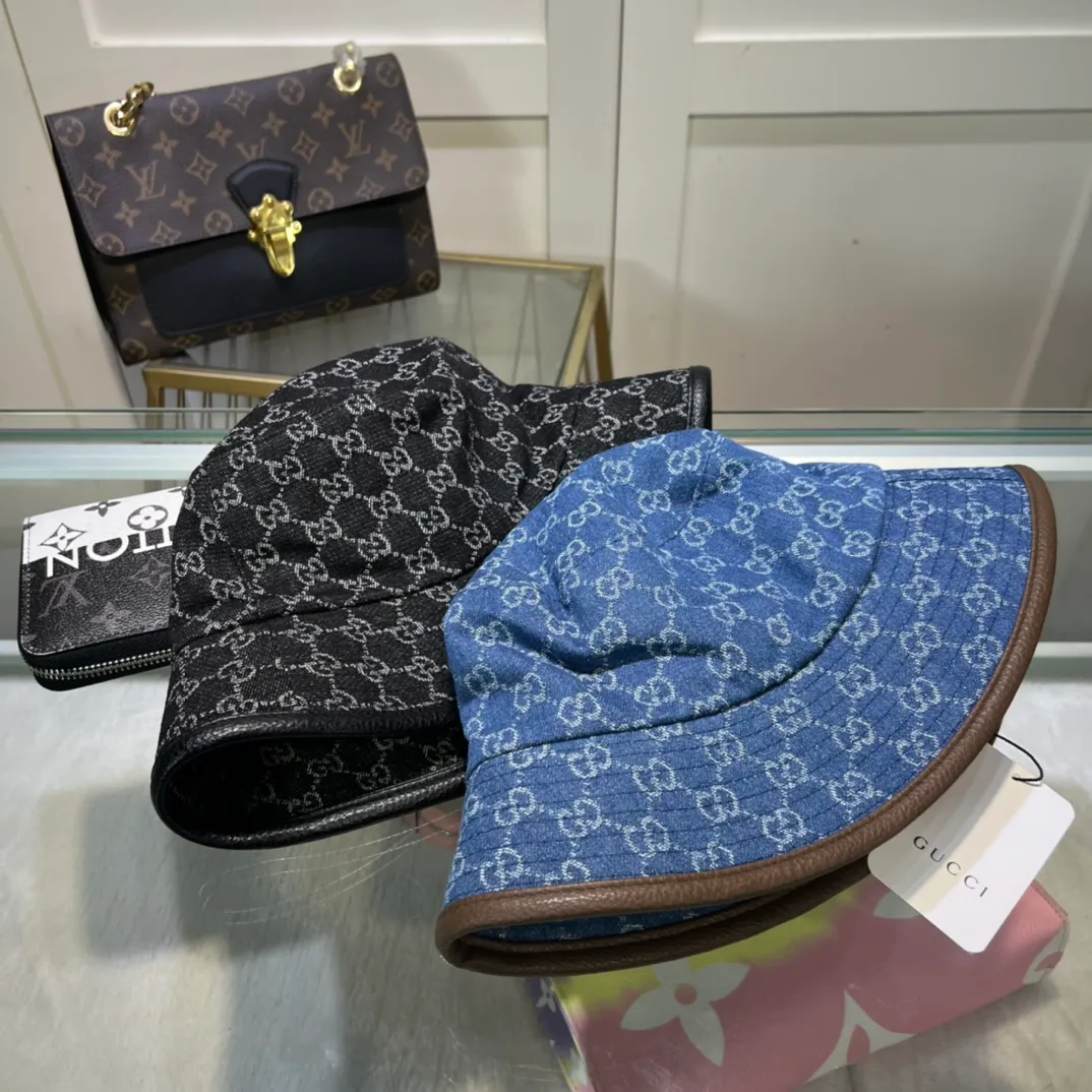 56💰[GUCCI] 2024 counter new simple embroidered fisherman hat, very trendy! Casual and sports style, classic production, super easy to match!