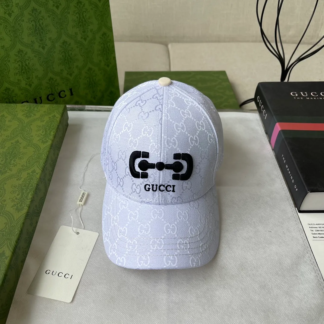 Gucci Gucci 2023 spring and summer new cotton baseball cap