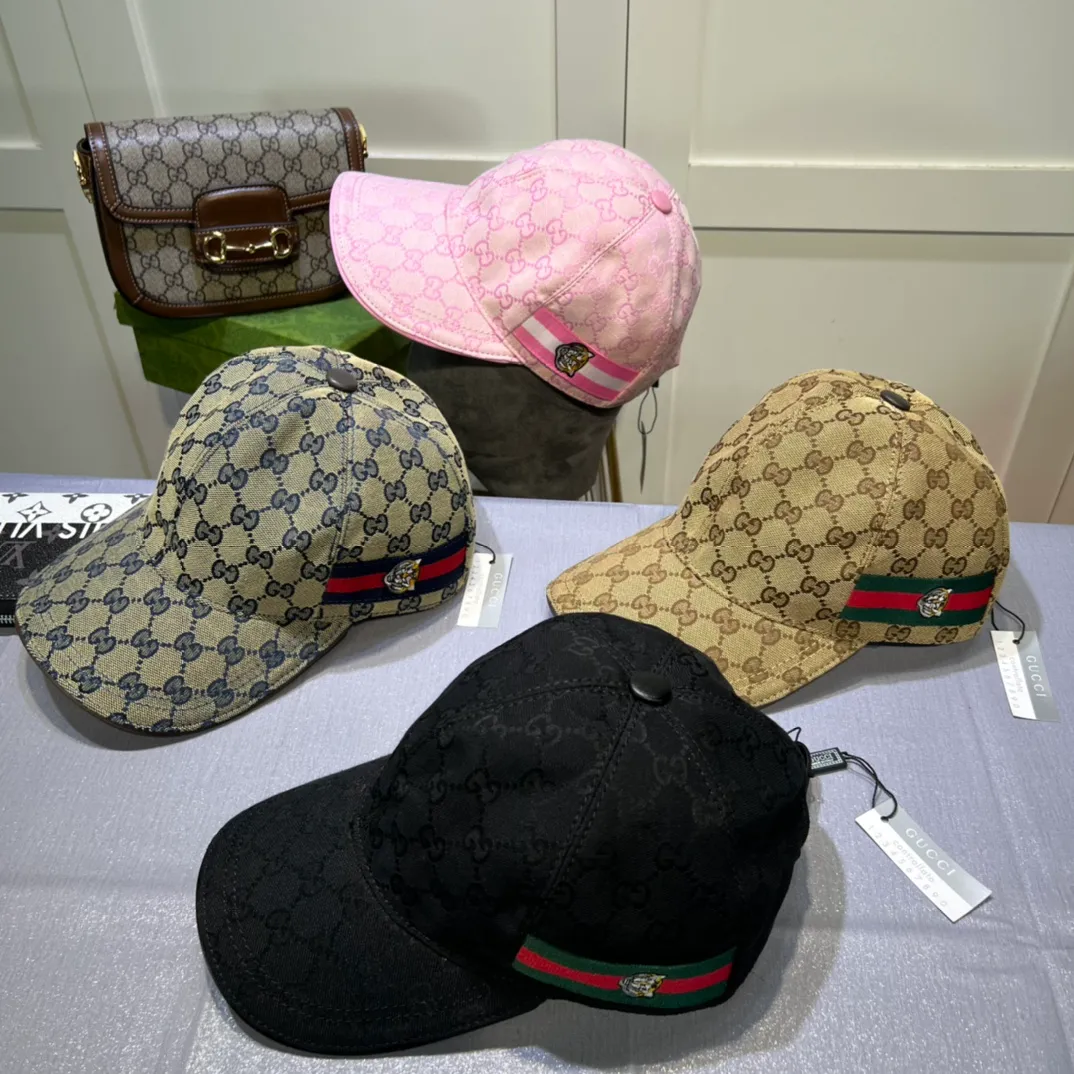 P90💰10,000-year-old classic model shipped! Gucci (Gucci) classic original baseball cap 😍😍Customized at the 1:1 counter mold, the highest version, original canvas + first layer of cowhide, pure cotton lining, light and breathable! Photographed in real life, suitable for men and women in all seasons, basic head circumference 56cm, adjustable patches.